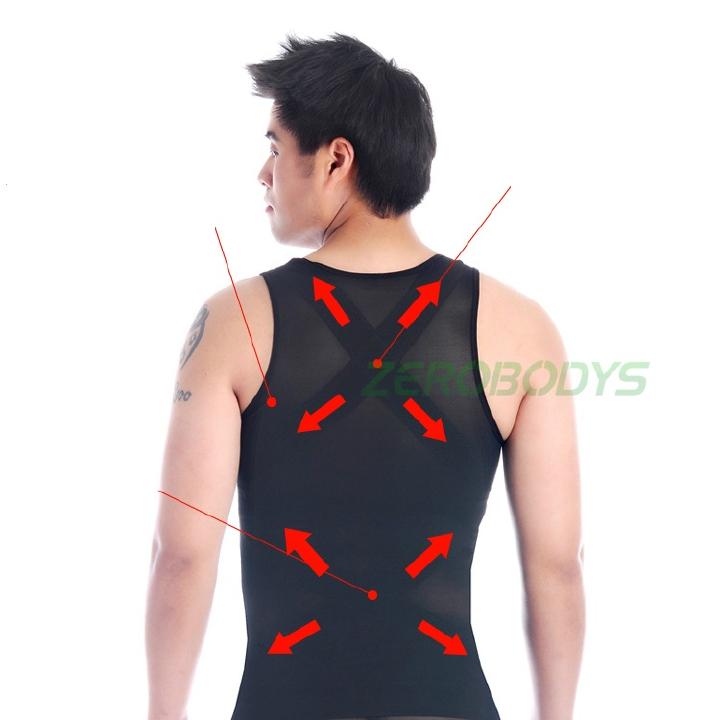 Mens Body Shaper Underwear For Chest Tummy Waist Love Handle and Man