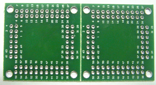 2Pcs TQFP TQFP32 TQFP64 to DIP Adapter PCB SMD convert  